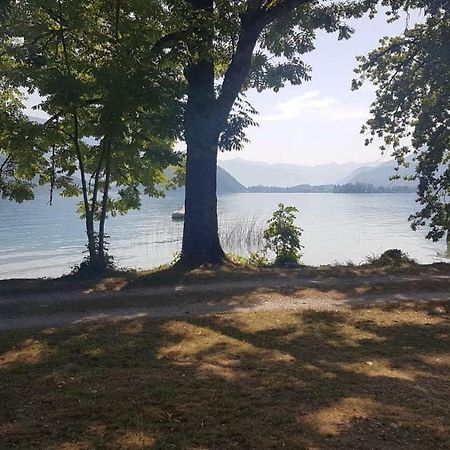 Ferienhaus Grillbauer Abersee Eksteriør billede