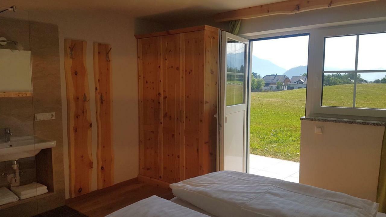 Ferienhaus Grillbauer Abersee Eksteriør billede
